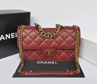 2013 Chanel Flap Shoulder Bag Original leather A37007 Burgundy A37007