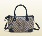 2013 Gucci sukey original GG canvas top handle bag