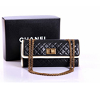 2013 Spring Summer Chanel Flap Shoulder Bag A27623 Black A27623