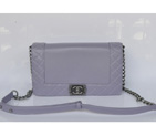 2014 Boy Chanel A67949 Lavender Flap Shoulder Bag in Sheepskin Leather A67949
