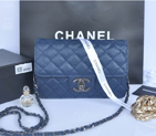 2014 Chanel Classic Flap Bag Original Leather A91101 Royal A91101