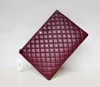 2014 Chanel Clutch Bag Maroon Sheepskin Leather A67780 Gold A67780
