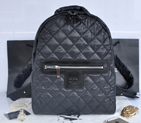 2014 Chanel Coco Cocoon Backpack A90360 Black A90360