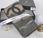 2014 Chanel Graffiti Printed Canvas Zippy Wallet A227 Black A227