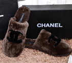 2014 New Arrivals Chanel Winter Plush slippers shoes CHW0536