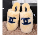 2014 New Arrivals Chanel Winter Plush slippers shoes CHW0537