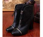 2014 New Arrivals Chanel Winter Short Boots CHW0516