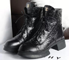 2014 New Arrivals Chanel Winter Short Boots CHW0649