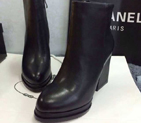 2014 New Arrivals Chanel Winter Short Boots CHW0613