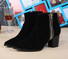2014 New Arrivals Chanel Winter short Boots CHW0602