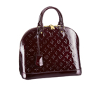 2014 louis vuitton Alma MM LG MONOGRAM VERNIS M90024