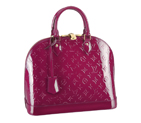 2014 louis vuitton Alma MM LG MONOGRAM VERNIS M90098