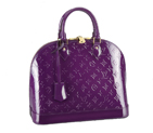 2014 louis vuitton Alma MM LG MONOGRAM VERNIS M90099