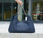 2015 CHANEL Coco Cabas Denim Tote A35462 A35462