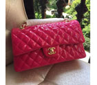 2015 Chanel 2.55 Series Flap Bag Original Patent Leather 1112 Rose 1112