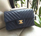 2015 Chanel Classic Flap Bags Original leather A1116 in Grey with Gold A1116