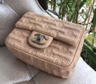 2015 Chanel Classic mini Flap Bag Original Sheepskin Leather A94748 Apricot A94748