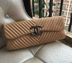 2015 Chanel Evening Cultch Bags A94341 in Apricot Import Original Lambskin Leather A94341