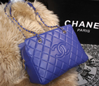 2015 Chanel Shoulder Bag Sheepskin Leather A68028 Royal A68028