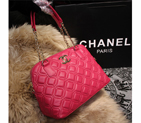 2015 Chanel Shoulder Bag Sheepskin Leather A68029 Rose A68029