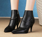 2015 Miu Miu Pointed high-heeled boots