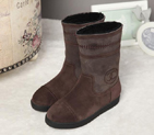 2015 chanel New Arrivals Lambs wool warm snow boots CHW0659