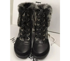 2015 chanel New Arrivals Rabbit fur boots CHW0668