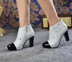 2015 chanel New Arrivals Rivet boots CHW0666