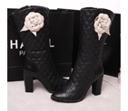 2015 chanel New Arrivals with camellia Boots CHW0678