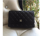 2016 Chanel A33814 Black Original Caviar Leather Mini Flap Bag A33814