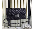 2016 Chanel A76088 Flag Bag Original lambskin Leather Black A76088