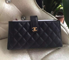 2016 Chanel Bag in original Caviar Leather A69204 Black A69204