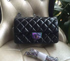 2016 Chanel Classic Flap Bag Original Leather A93133 Black with Magic color Hardware A93133