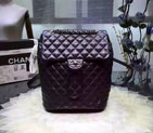 2016 Chanel Original Sheepskin Leather Backpack A91120 Black A91120