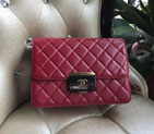 2016 Chanel Red Sheepskin Leather Chain shoulder Flap bag A93222 A93222