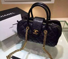 2016 Chanel Tote Bags Original Caviar Leather A98050 Black A98050