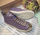 2016 Miu Miu Snake stripes casual shoes with Diamonds BMS0086
