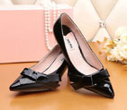 2016 Miu Miu women shoes in Patent leather Heel Height 5cm