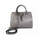 2016 Yves Saint Laurent Cowhide leather Top Handle Bag Y2764 Gray