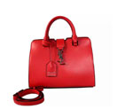 2016 Yves Saint Laurent Cowhide leather Top Handle Bag Y2764 Red