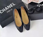 2016 chanle Flat shoes in Cowhide leather CHW0919