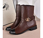 2016 chanle women Boots in Calfskin leather CHW1254