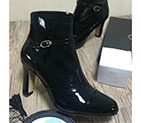 2016 chanle women Boots in Patent leather CHW1256
