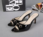 2016 classic gucci women Sandals in Patent leather