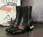 2016 gucci women Boots in Calfskin Leather
