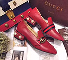 2016 gucci women classic shoes in Calfskin leather