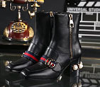 2016 gucci women classic shoes in Calfskin leather