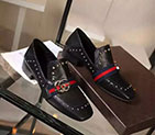 2016 gucci women shoes in Calfskin leather with rivet