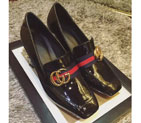 2016 gucci women shoes in Patent leather