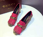 2016 gucci women shoes with Heel Height 5cm